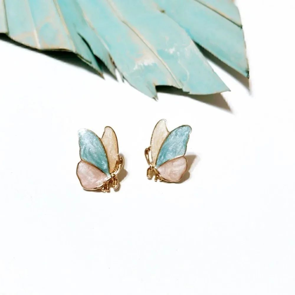 Butterfly earrings  #227 - Picture 3 of 6